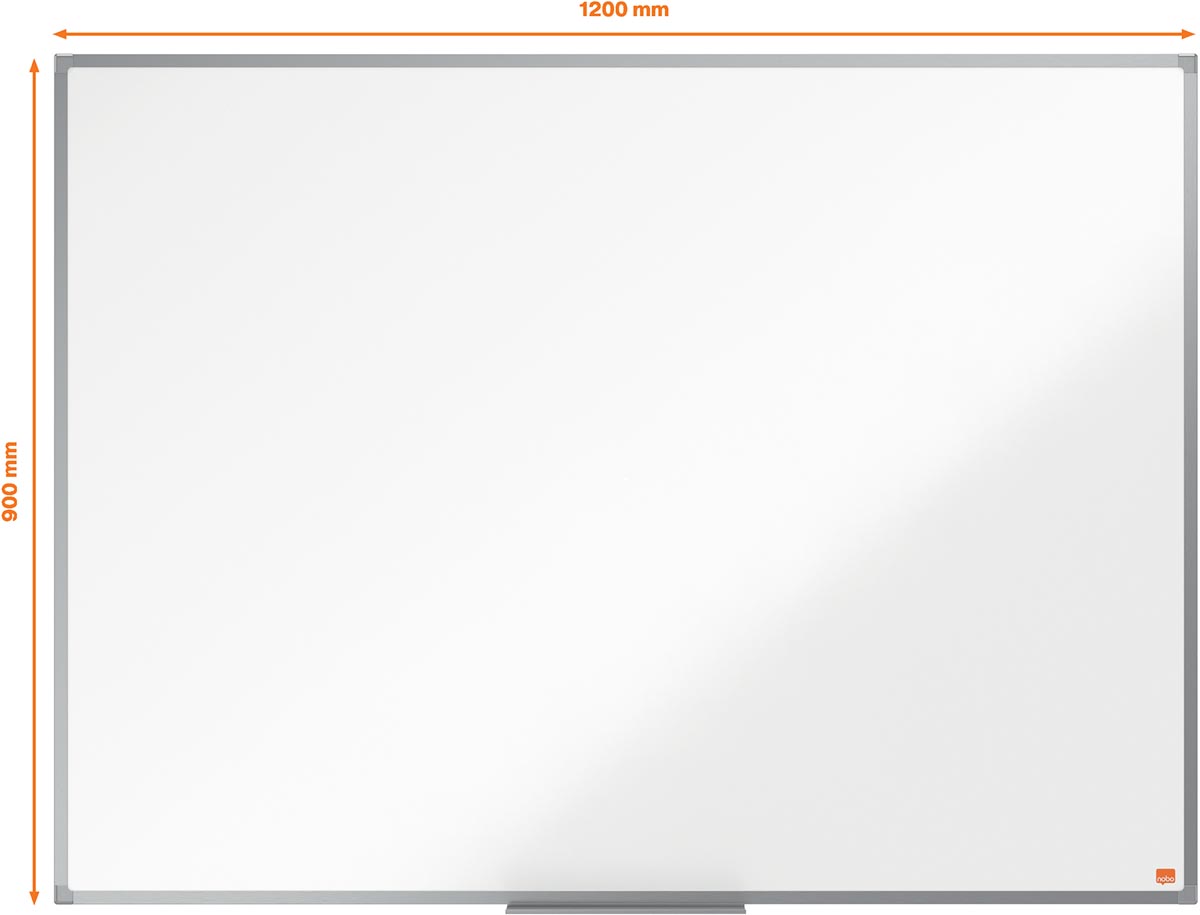 Nobo Essence whiteboard, gelakt staal, magnetisch, 120 x 90 cm afbeelding