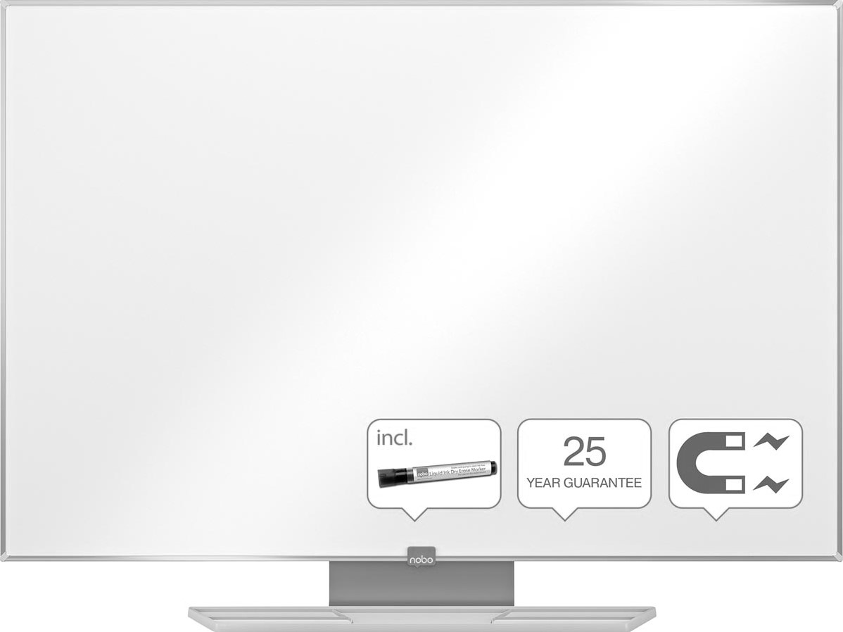 Nobo Prestige Tableau Blanc Magnetique Emaille Ft 90 X 60 Cm Bij Vindiq Office
