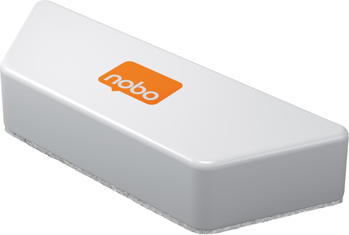 Nobo magnetische bordenwisser voor whiteboard, wit afbeelding