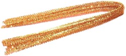 Bouhon chenilledraad goud, pak van 10 stuks