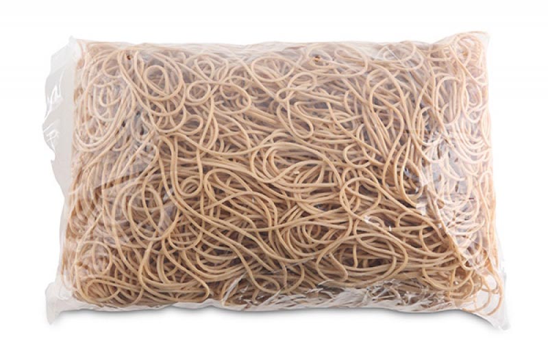 Office Products elastieken breedte 1,5 mm, lengte 100 mm, zak van 1 kg