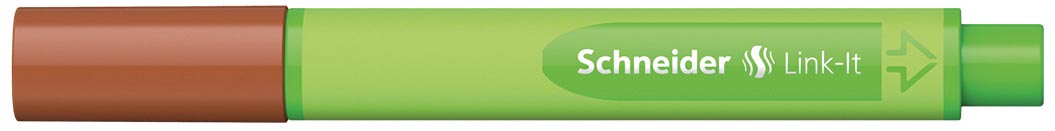 Schneider fineliner Link-it mahoniebruin Schneider fineliner Link-it mahoniebruin
