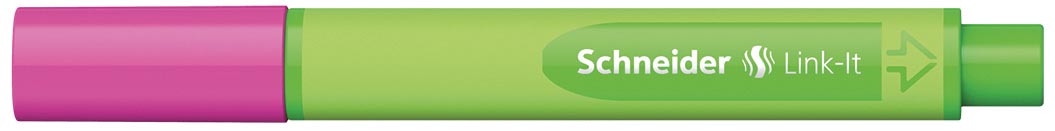 Schneider fineliner Link-it fashion roze Schneider fineliner Link-it fashion roze