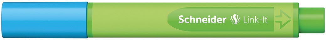 Schneider fineliner Link-it mineraalblauw Schneider fineliner Link-it mineraalblauw