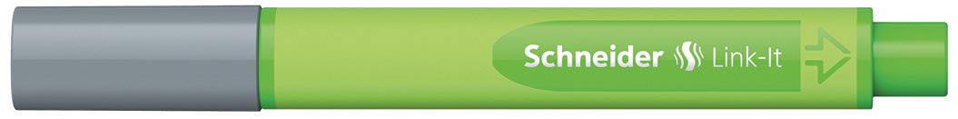 Schneider fineliner Link-it zilvergrijs Schneider fineliner Link-it zilvergrijs