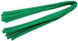Bouhon chenilledraad groen, pak van 10 stuks