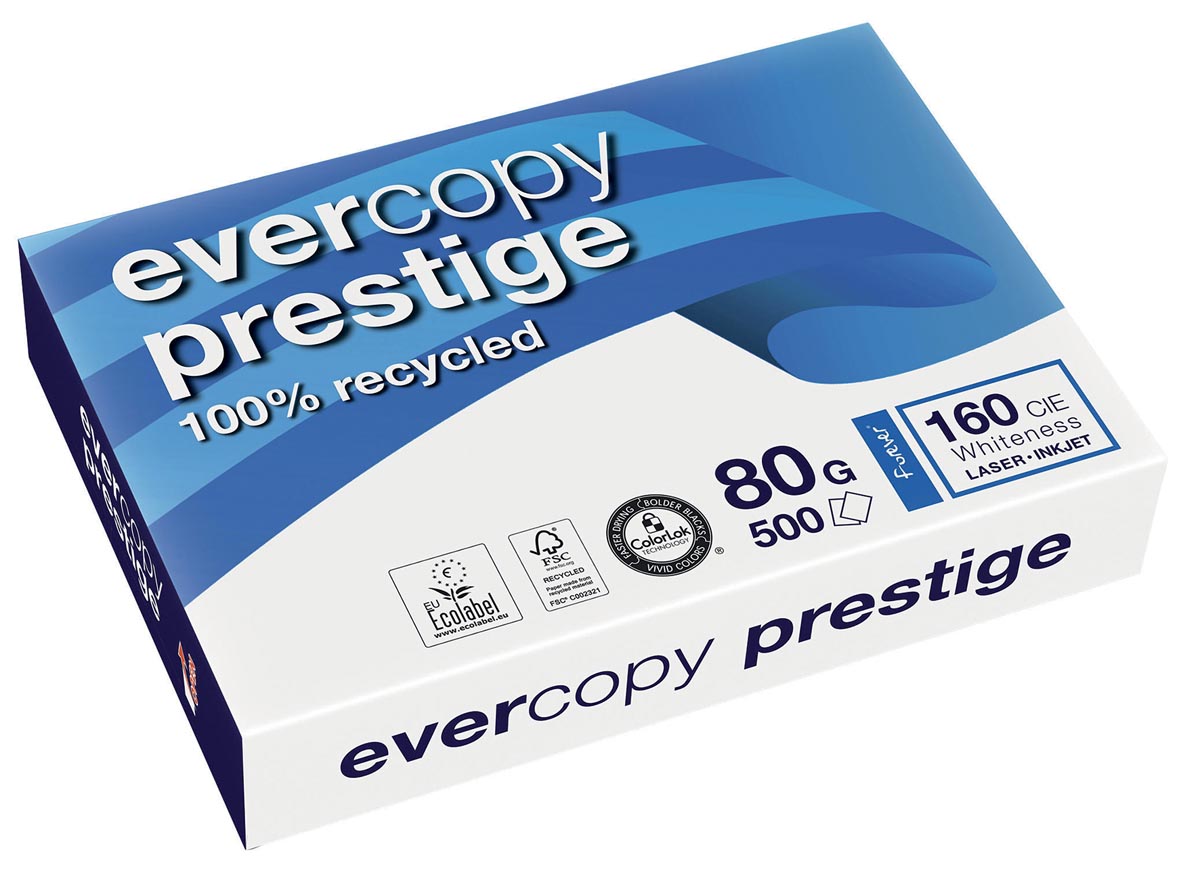 Clairefontaine Evercopy kopieerpapier Prestige ft A4, 80 g, pak van 500 vel afbeelding