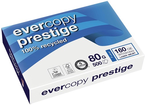 Clairefontaine Evercopy kopieerpapier Prestige ft A4, 80 g, pak van 500 vel