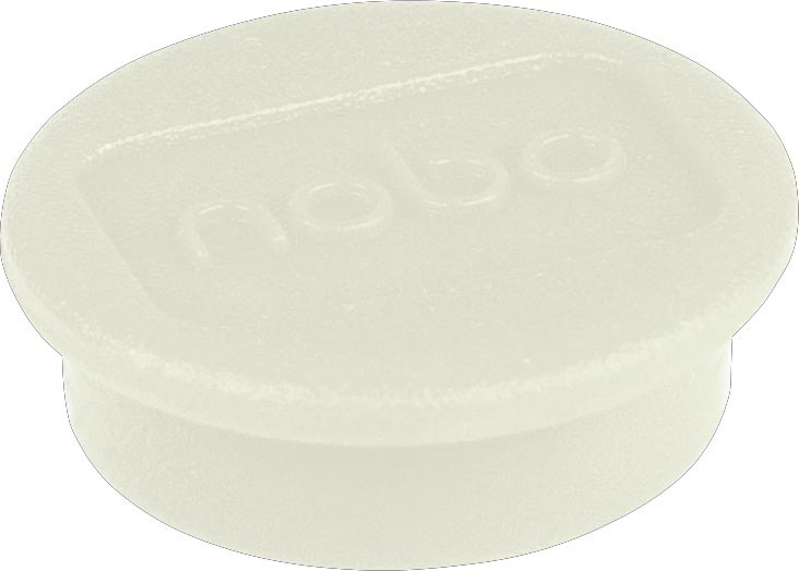 Nobo magneten voor whiteboard diameter van 13 mm, pak van 10 stuks, wit Nobo magneten voor whiteboard diameter van 13 mm, pak van 10 stuks, wit