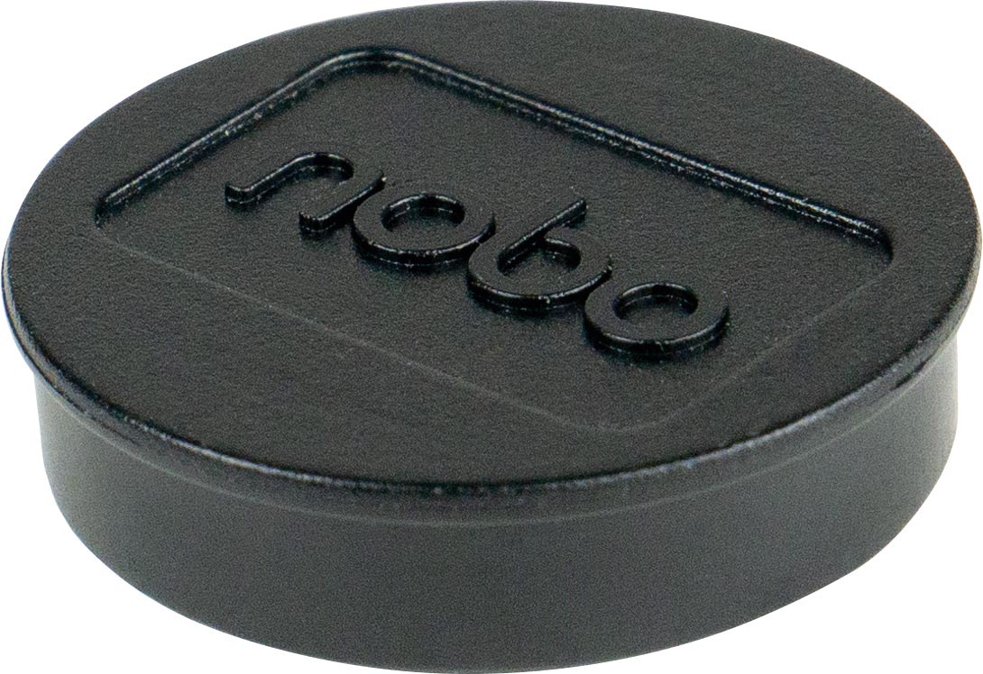 Nobo magneten voor whiteboard diameter van 32 mm, pak van 10 stuks, zwart Nobo magneten voor whiteboard diameter van 32 mm, pak van 10 stuks, zwart