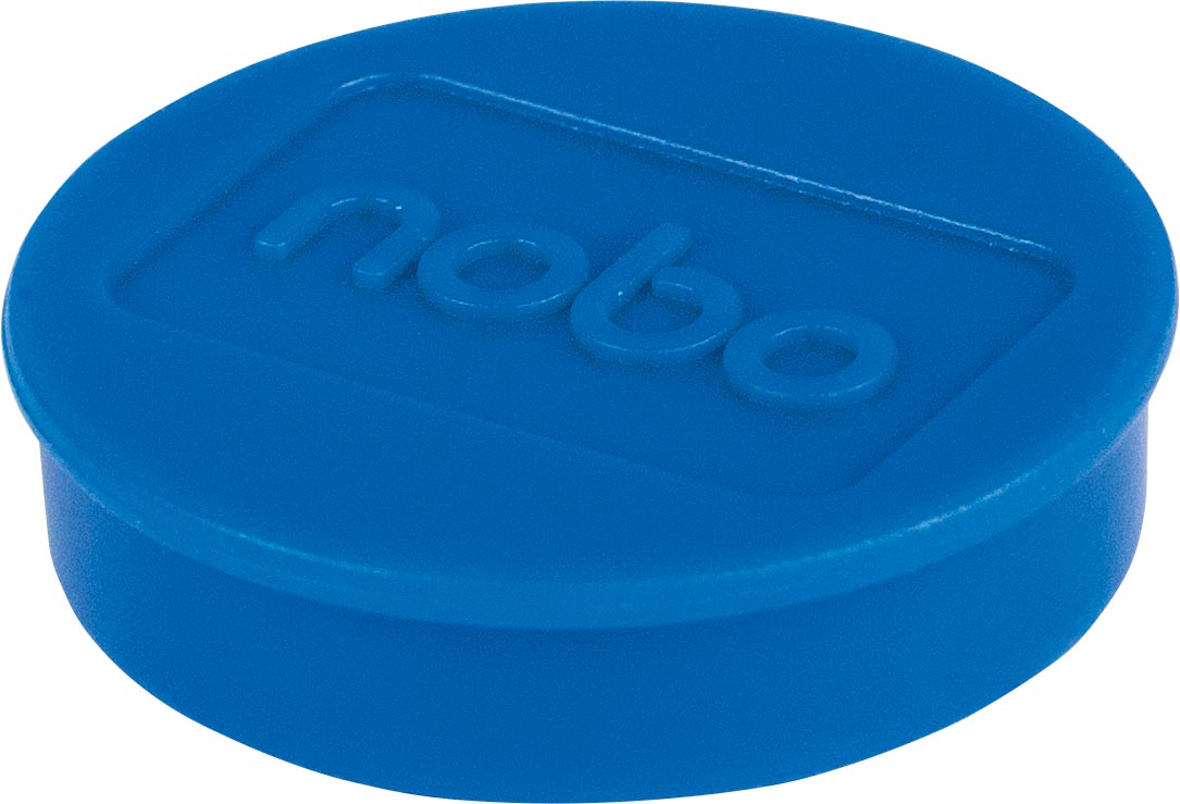 Nobo magneten voor whiteboard diameter van 32 mm, pak van 10 stuks in geassorteerde kleuren Nobo magneten voor whiteboard diameter van 32 mm, pak van 10 stuks in geassorteerde kleuren