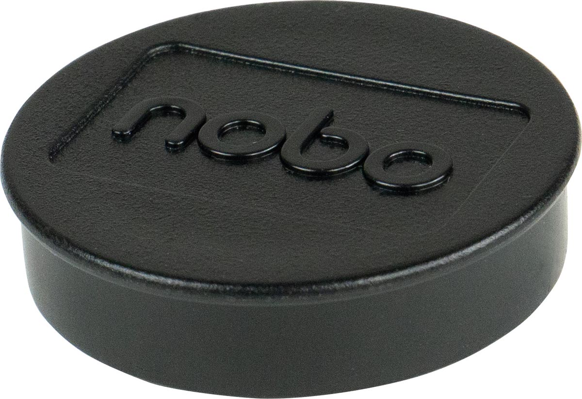Nobo magneten voor whiteboard diameter van 38 mm, pak van 10 stuks, zwart Nobo magneten voor whiteboard diameter van 38 mm, pak van 10 stuks, zwart