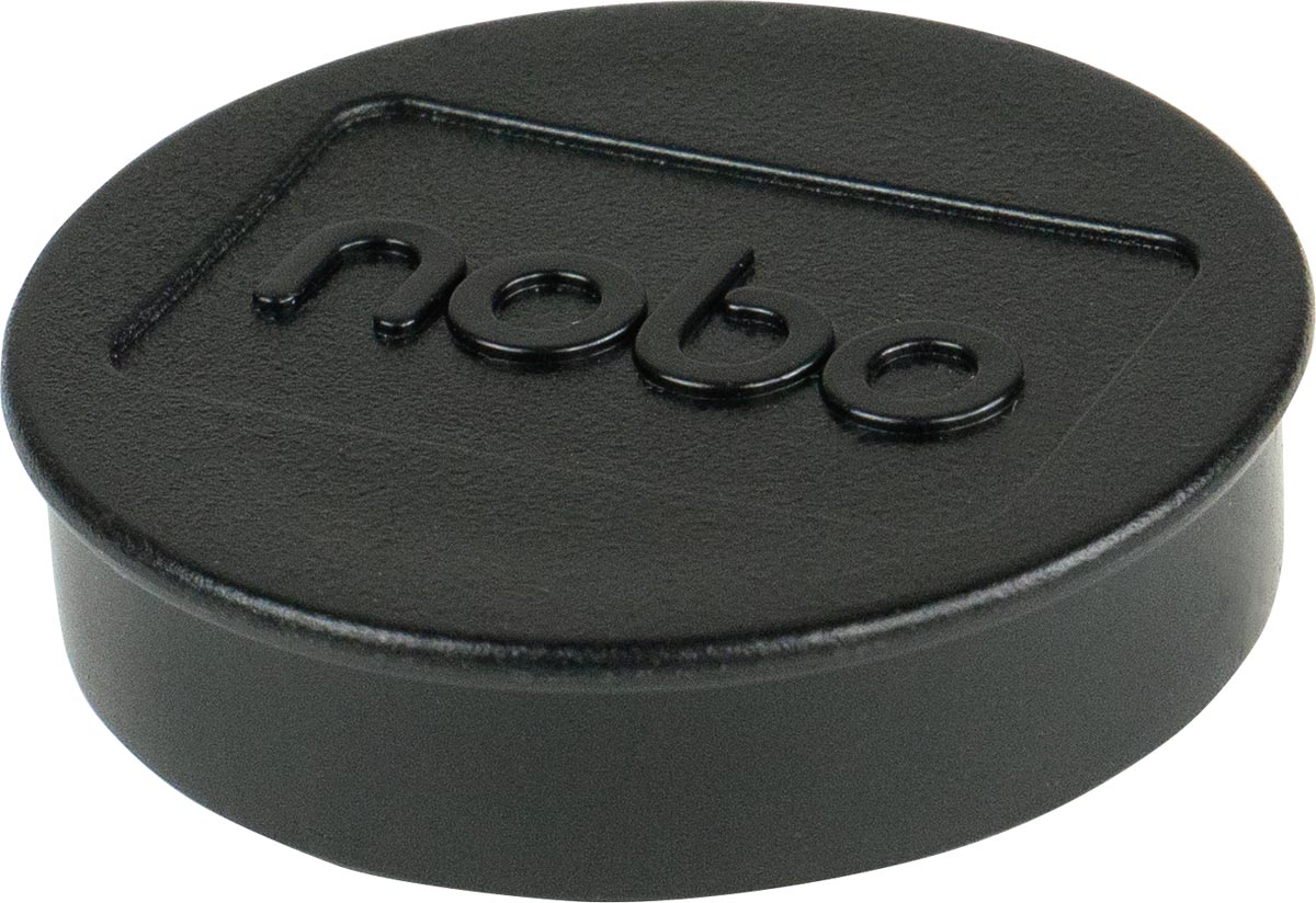 Nobo magneten voor whiteboard diameter van 38 mm, pak van 10 stuks, zwart Nobo magneten voor whiteboard diameter van 38 mm, pak van 10 stuks, zwart
