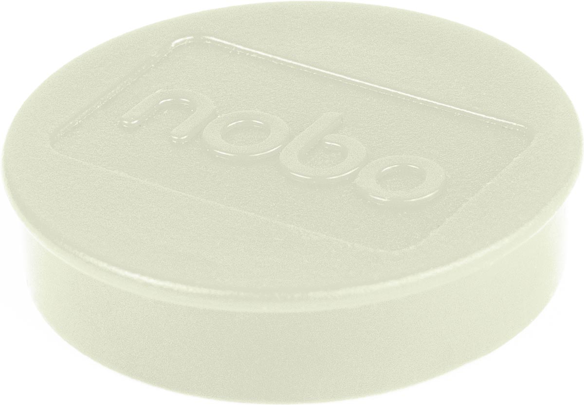 Nobo magneten voor whiteboard diameter van 38 mm, pak van 10 stuks, wit Nobo magneten voor whiteboard diameter van 38 mm, pak van 10 stuks, wit