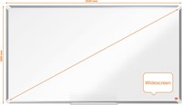 Nobo Premium Plus Widescreen magnetisch whiteboard, emaille, ft 122 x 69 cm-2