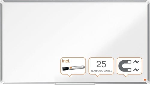 Nobo Premium Plus Widescreen magnetisch whiteboard, emaille, ft 122 x 69 cm-3