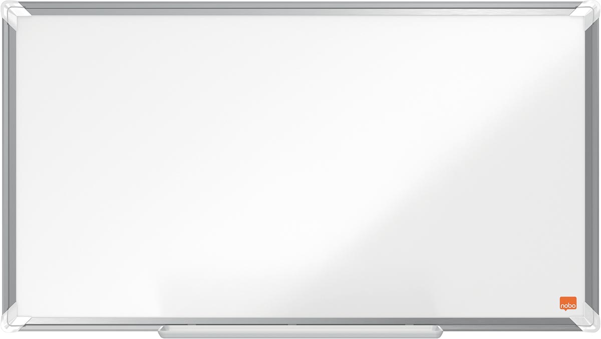 Nobo Premium Plus Widescreen magnetisch whiteboard, gelakt staal, ft 71 x40 cm afbeelding
