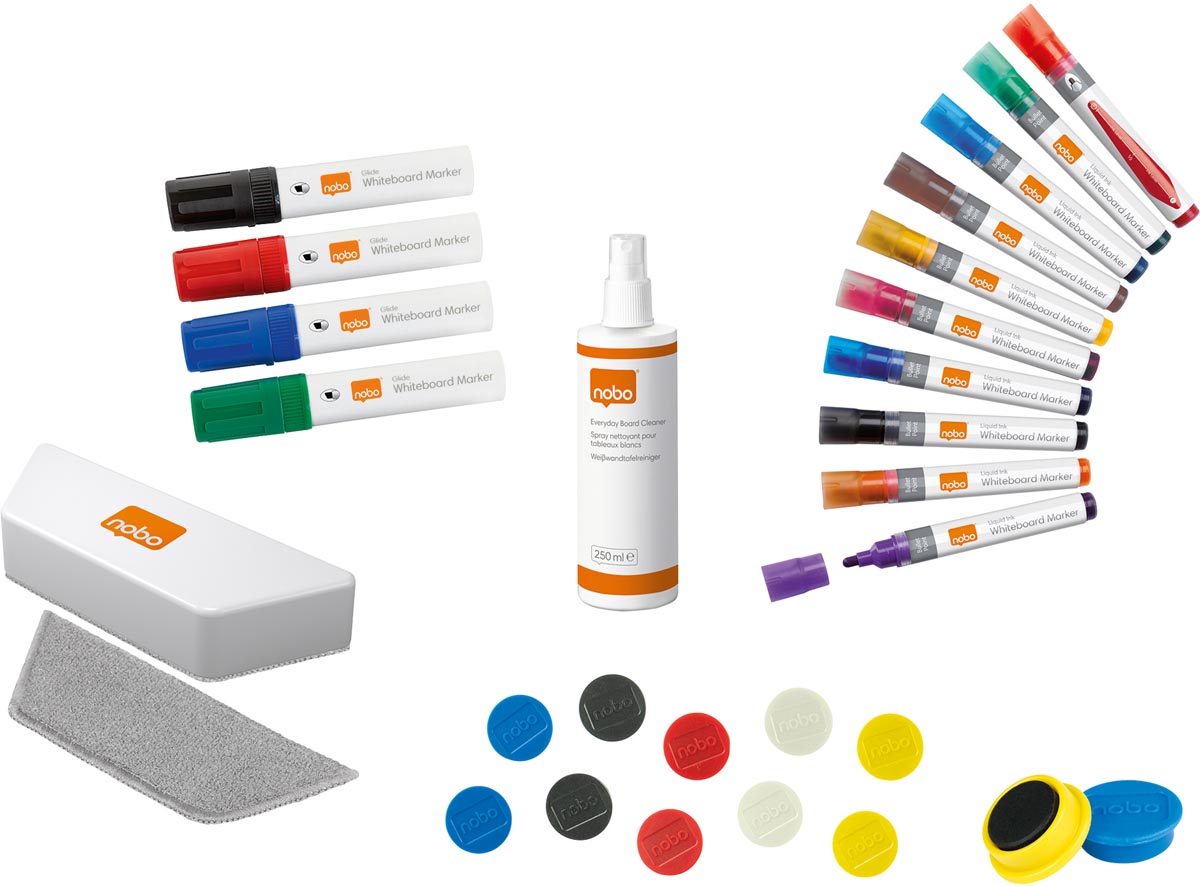 Nobo Move & Meet whiteboard accessoire kit Nobo Move & Meet whiteboard accessoire kit