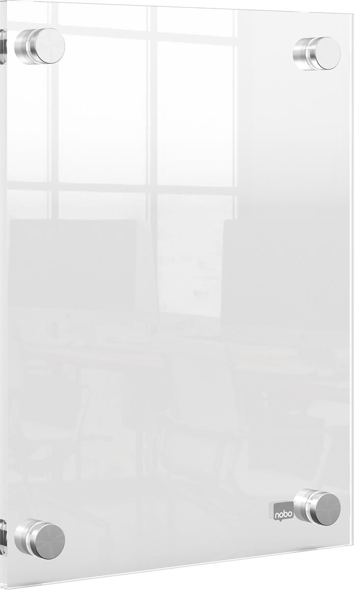 Nobo Premium Plus acryl informatiebord, wandgemonteerd, ft A5 afbeelding