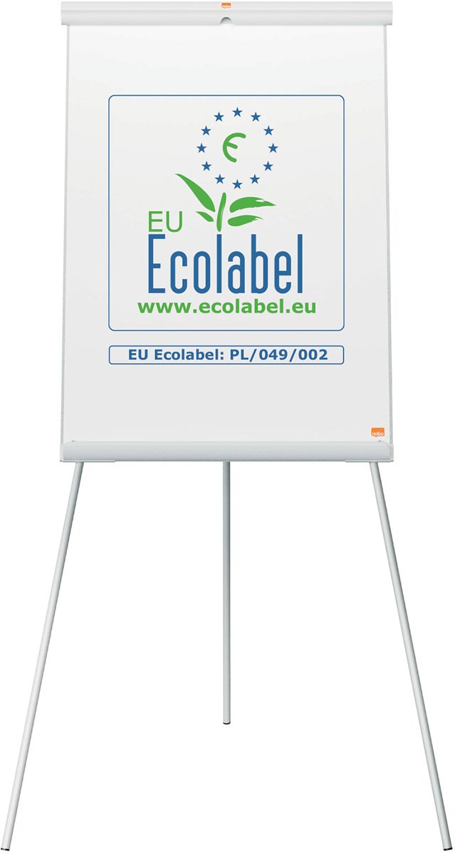 Nobo Premium Plus flipover, ft 70 x 100 cm, uit staal, magnetisch, driepoot