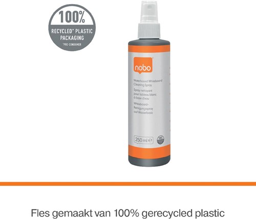 Nobo whiteboardreiniger, op waterbasis, spray van 250 ml-3