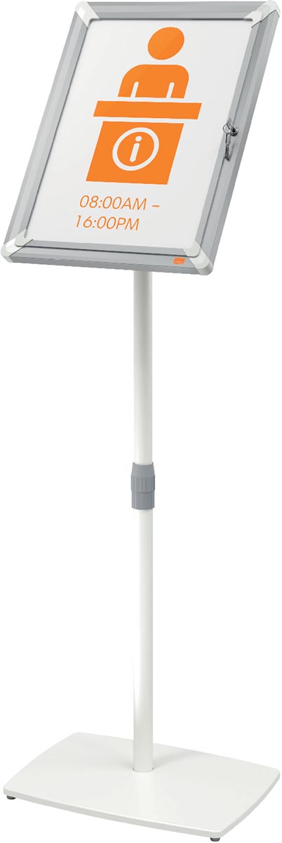 Nobo info vloerstandaard Premium Plus, afsluitbaar, ft A3