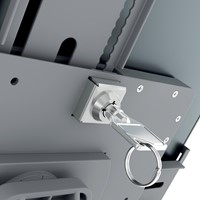 Nobo vloerstandaard Impression Pro, voor tablet, universeel, wit-1