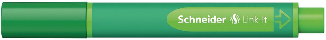 Schneider schrijfstift Link-it, Zwarte Woudgroen Schneider schrijfstift Link-it, Zwarte Woudgroen