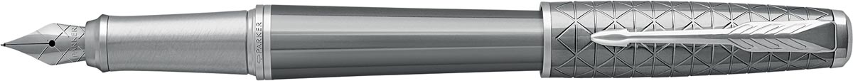 Parker Urban Premium Vulpen Medium Silvered Powder Ct huismerk kopen in de aanbieding