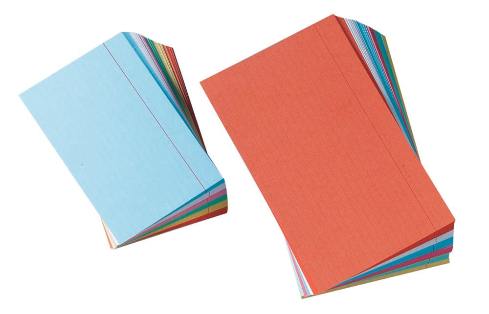Gallery gekleurde systeemkaarten ft 12,5 x 20, gelijnd afbeelding