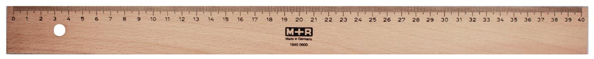 M+R lat uit hout 40 cm afbeelding