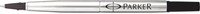 Parker vulling voor roller medium, zwart