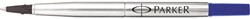 Parker vulling voor roller medium, blauw