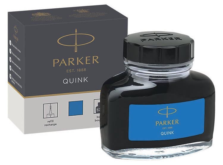 Parker Quink inktpot koningsblauw afbeelding