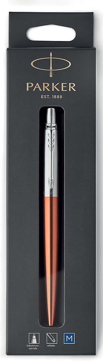Parker Jotter balpen Chelsea Orange CT, op blister afbeelding