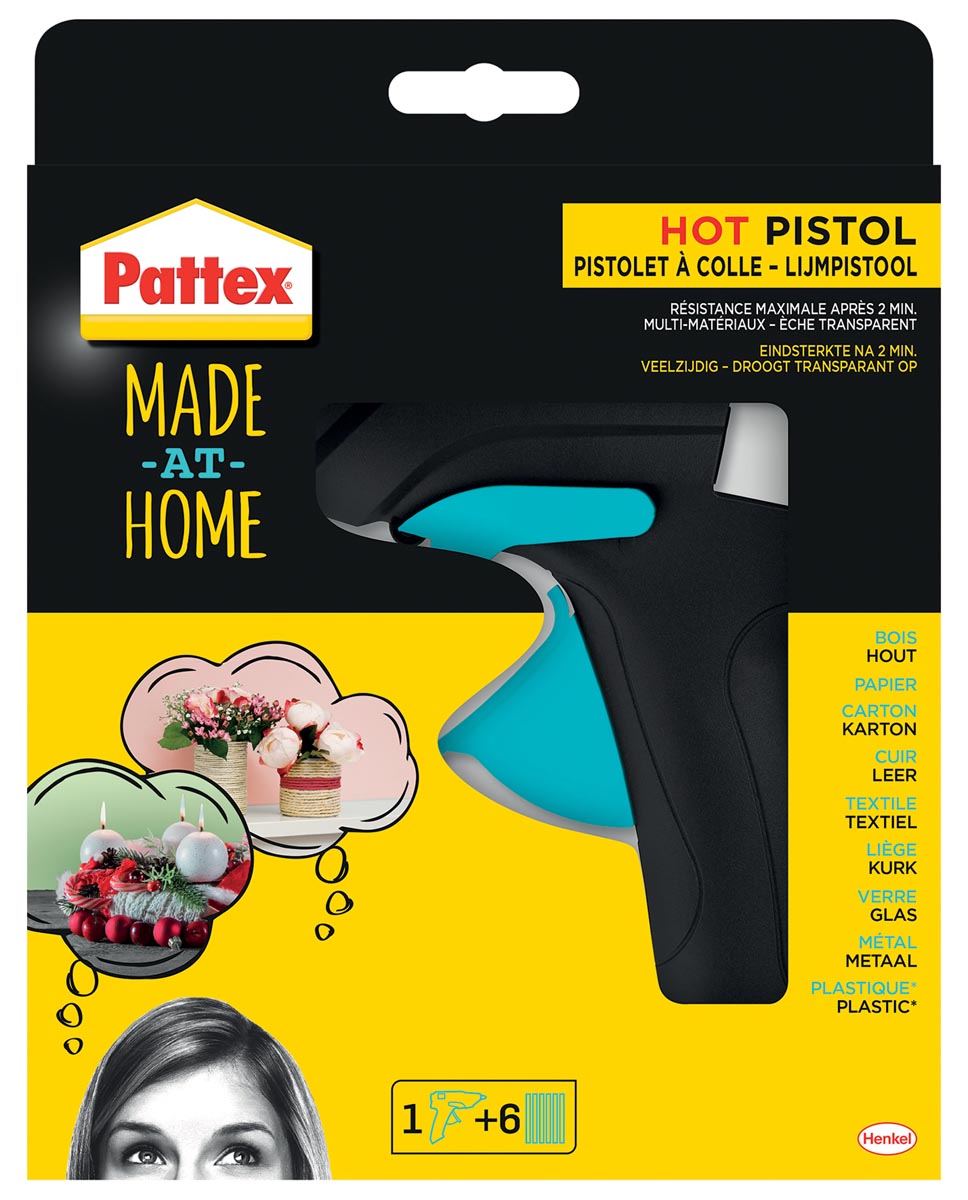 Pattex Made At Home lijmpistool op blister afbeelding