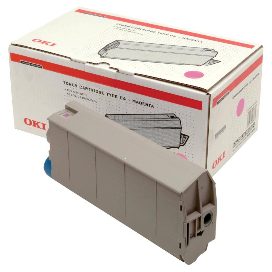 Oki toner magenta, 10000 pagina's - OEM 41963006