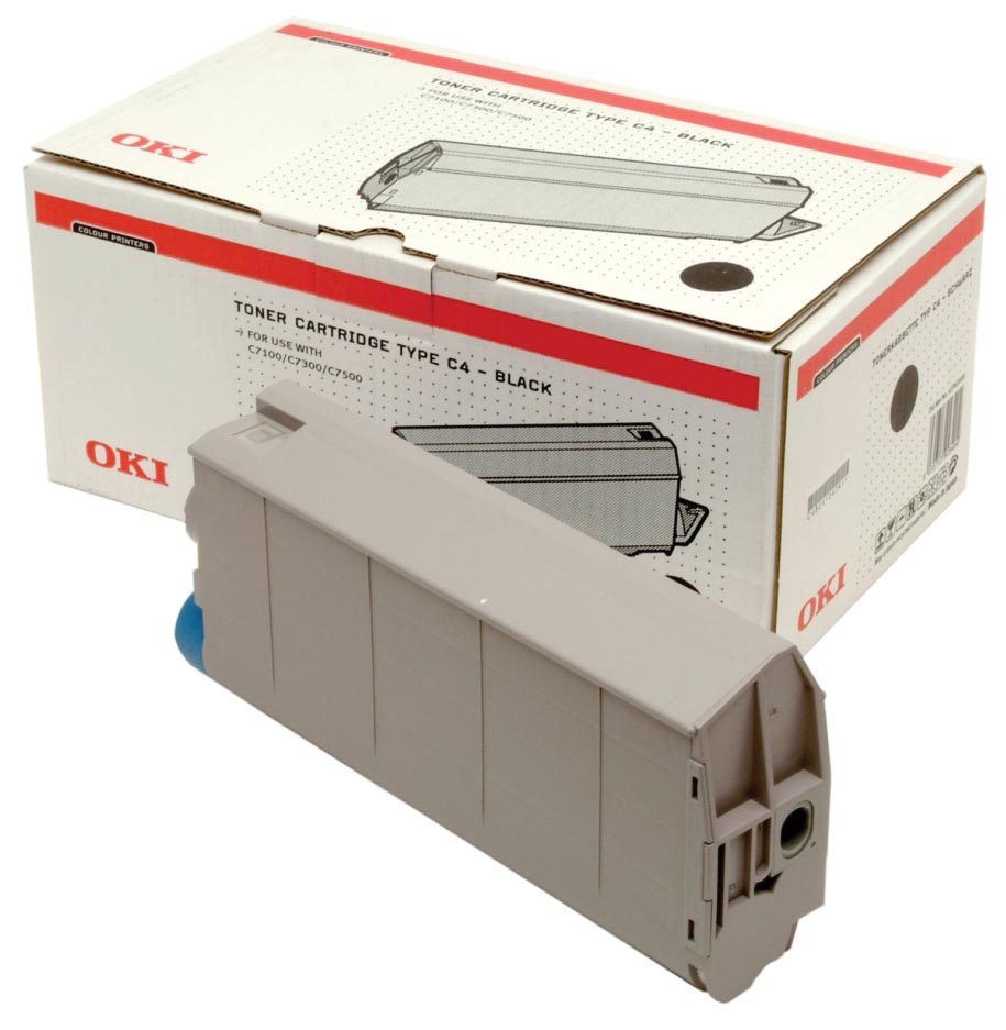 Oki toner zwart, 10000 pagina's - OEM 41963008