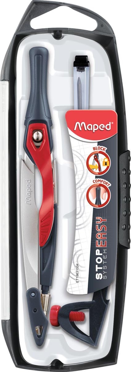 Maped passer Stop System Innovation 3-delig op blister afbeelding