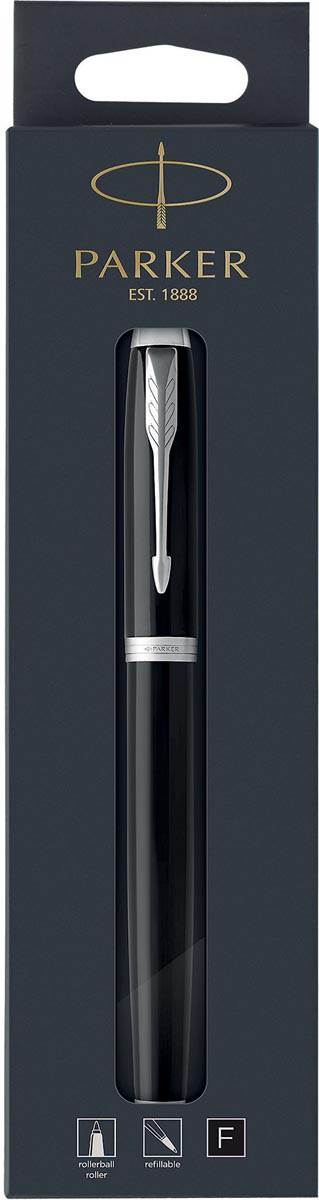 Parker IM roller zwart CT, op blister