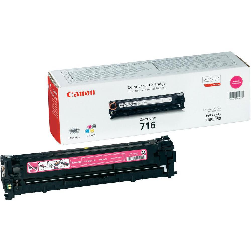 Canon toner 716M, 1.500 pagina's, OEM 1978B002, magenta