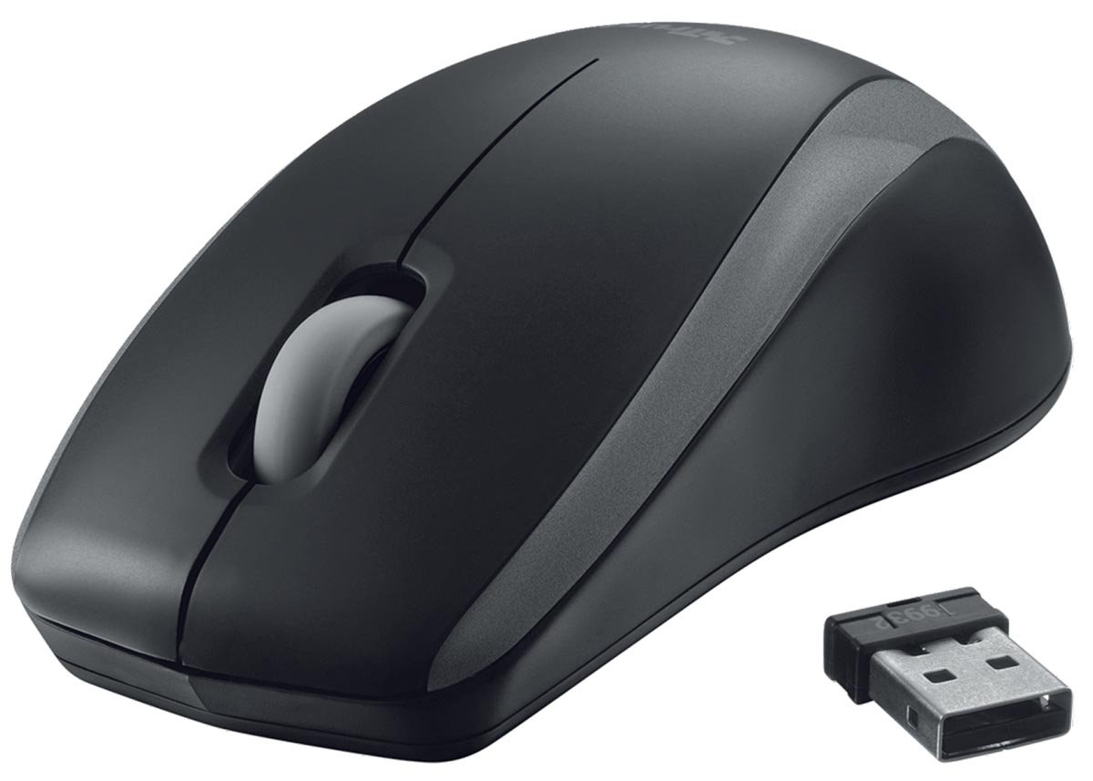 Trust Carve Draadloze Muis Zwart huismerk kopen in de aanbieding Trust Carve Draadloze Muis Zwart huismerk kopen in de aanbieding