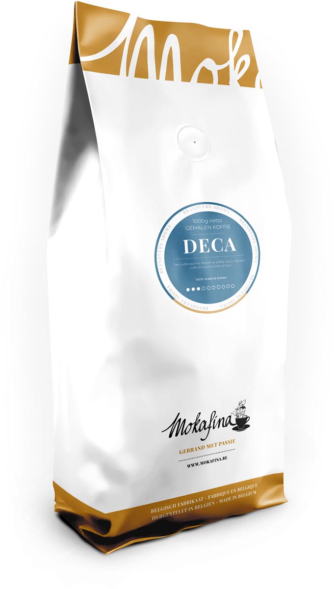 Mokafina Deca gemalen koffie, 1 kg