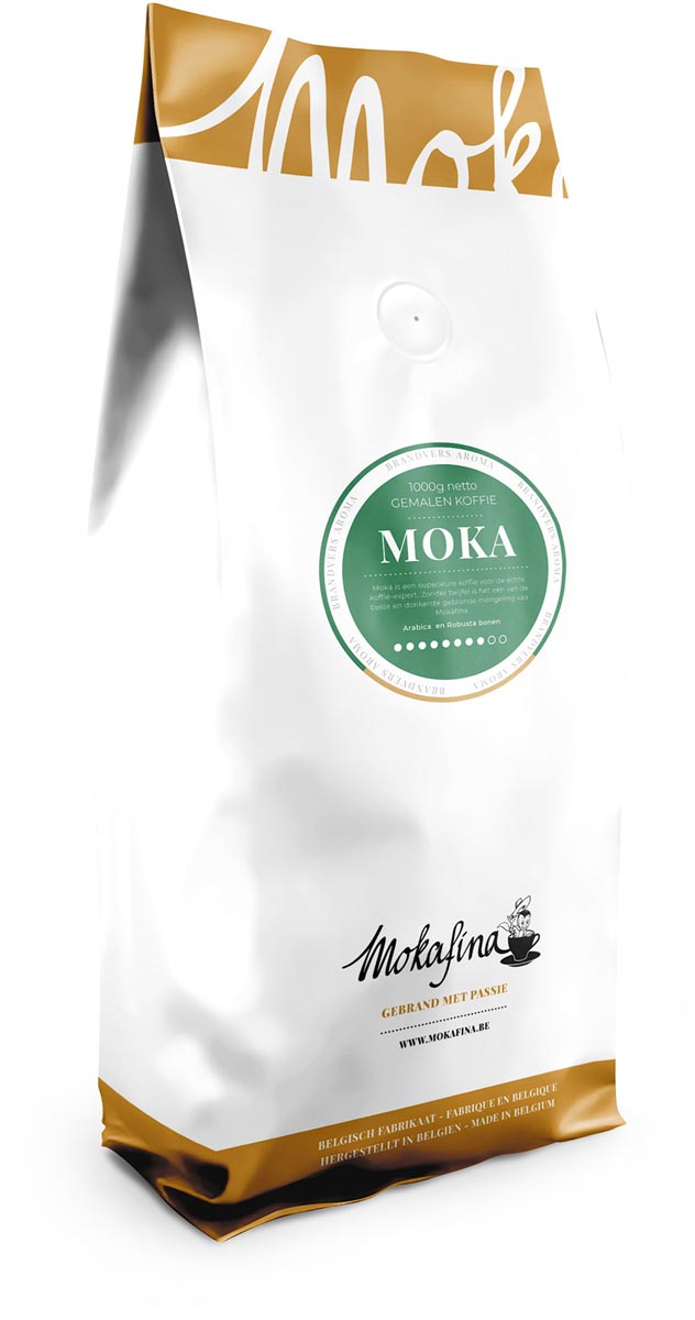 Mokafina Moka gemalen koffie, 1 kg