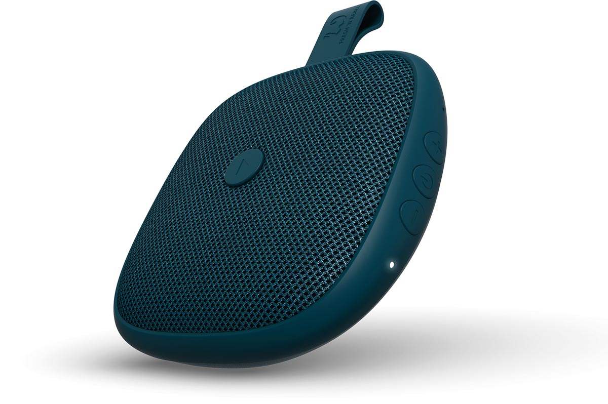 Fresh n' Rebel Rockbox Bold XS, draadloze Bluetooth speaker, Petrol Blue
