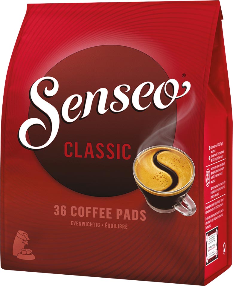 Douwe Egberts SENSEO Classic, zakje van 36 koffiepads afbeelding