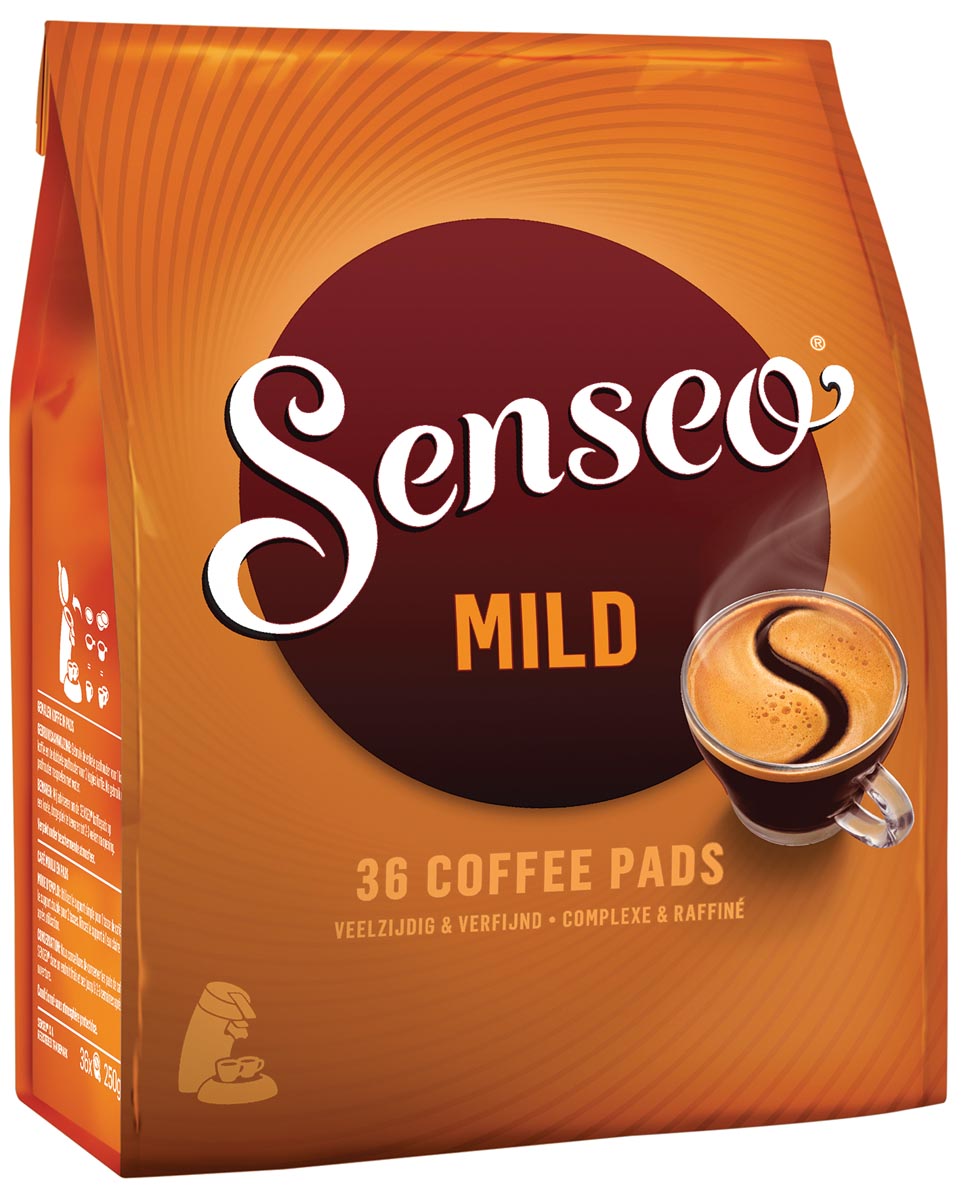 Douwe Egberts SENSEO Mild, zakje van 36 koffiepads