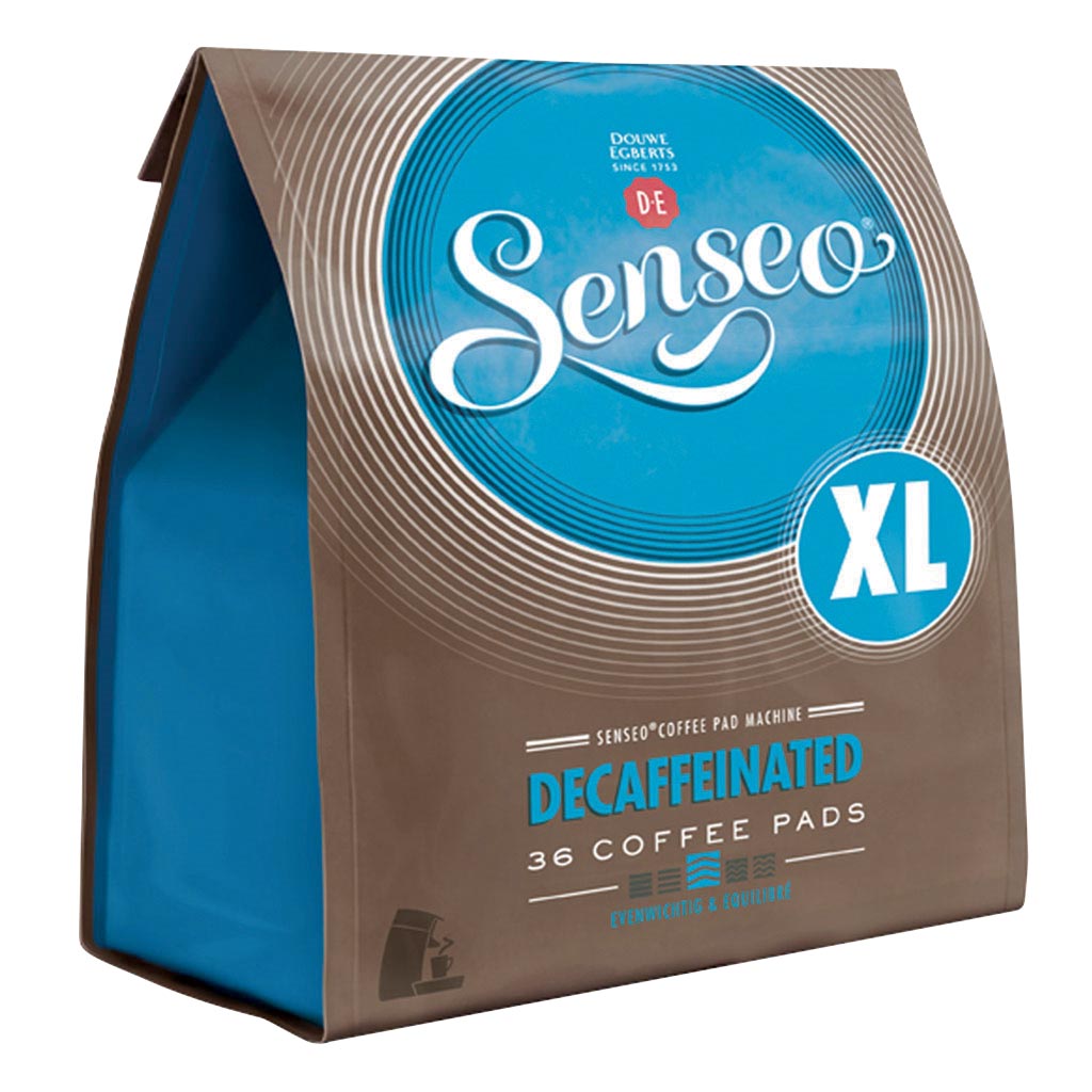 Douwe Egberts SENSEO Decaf, zakje van 36 koffiepads Douwe Egberts SENSEO Decaf, zakje van 36 koffiepads