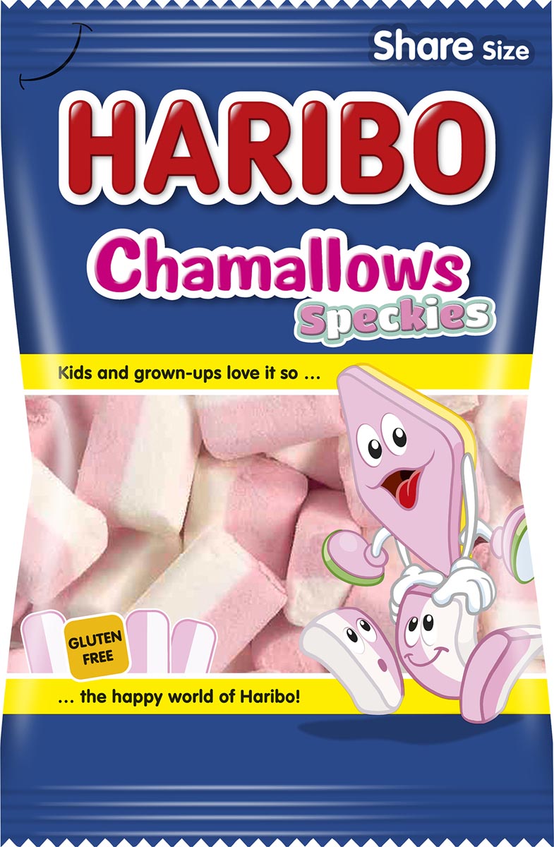Haribo Chamallows Speckies, zakje van 175 g afbeelding