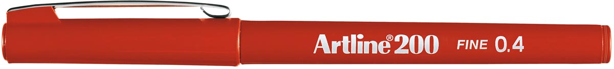 Artline 200 fineliner, donkerrood Top Merken Winkel